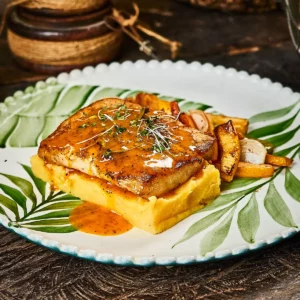 Filete De Corvina en Salsa de Maracuyá