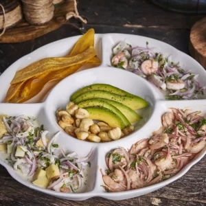 Trio de ceviches