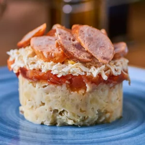 Cayeye con chorizo