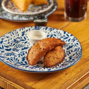 Empanada de queso masa dulce
